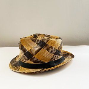 STRAW FEDORA Handmade from Ecuador